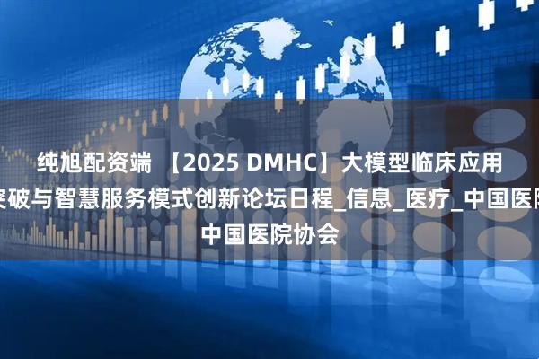 纯旭配资端 【2025 DMHC】大模型临床应用场景突破与智慧服务模式创新论坛日程_信息_医疗_中国医院协会